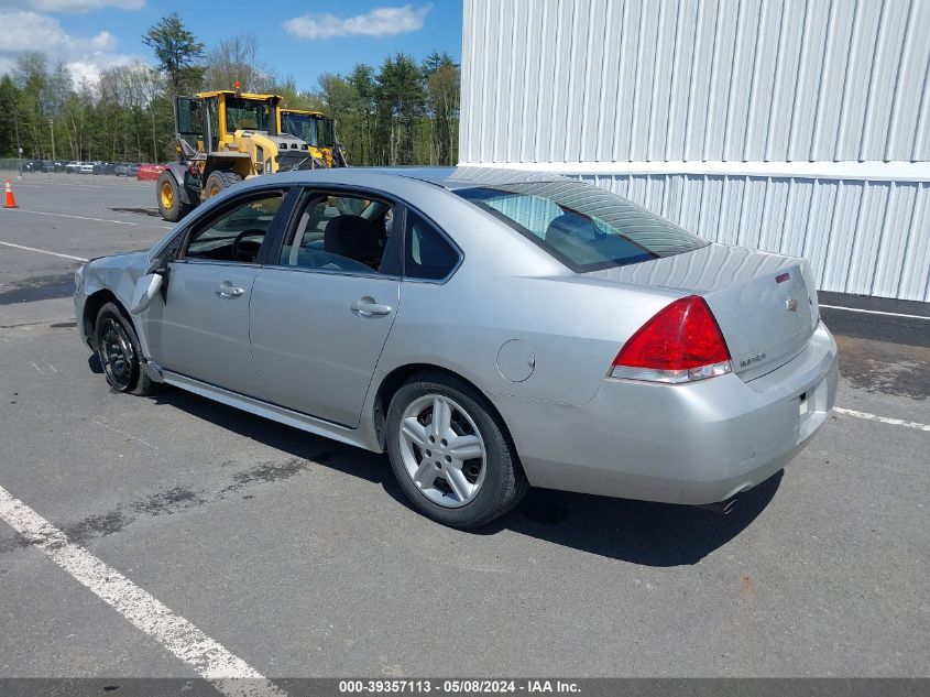 2012 Chevrolet Impala Police VIN: 2G1WD5E30C1314442 Lot: 39357113