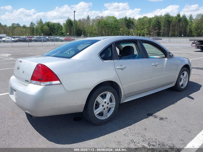 2012 Chevrolet Impala Police VIN: 2G1WD5E30C1314442 Lot: 39357113