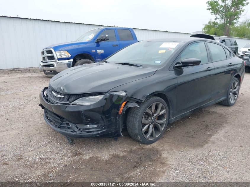 2015 Chrysler 200 S VIN: 1C3CCCBG2FN640999 Lot: 39357121