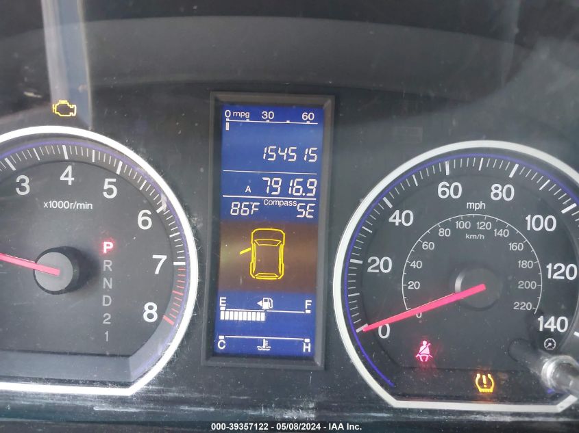 2010 Honda Cr-V Ex-L VIN: 5J6RE4H71AL038834 Lot: 39357122