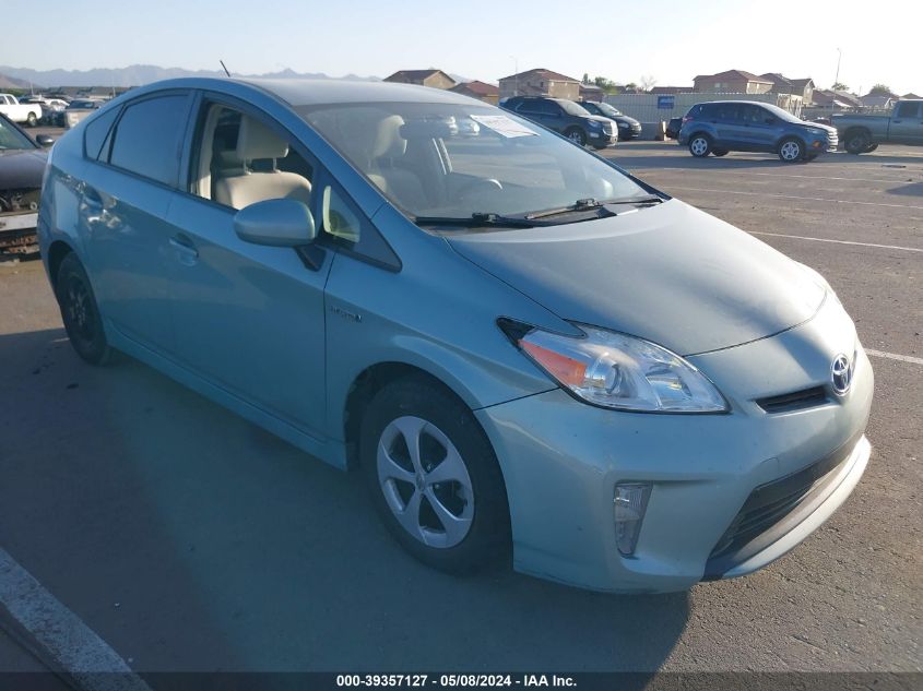 2012 Toyota Prius Two VIN: JTDKN3DU8C5486900 Lot: 39357127