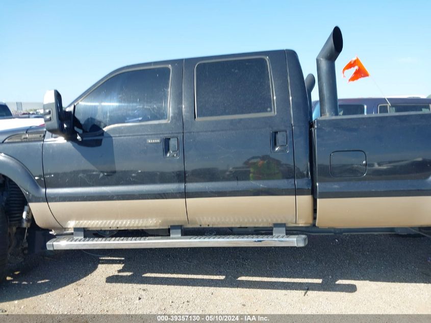 2013 Ford F-350 Lariat VIN: 1FT8W3BT7DEB49802 Lot: 39357130