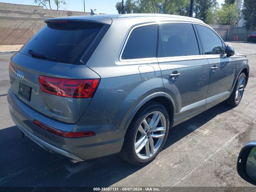 2017 Audi Q7 3.0T Premium VIN: WA1VAAF78HD048468 Lot: 39357131