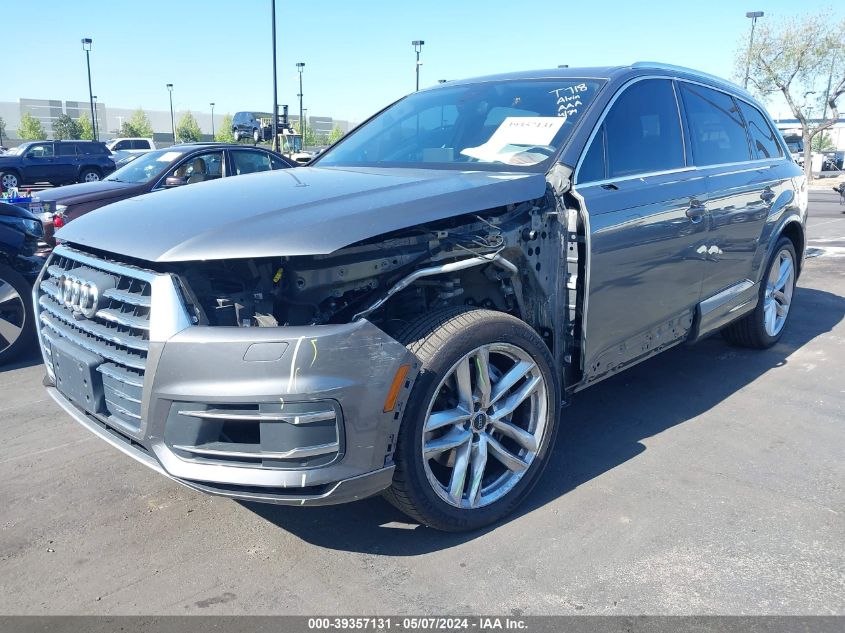 2017 Audi Q7 3.0T Premium VIN: WA1VAAF78HD048468 Lot: 39357131