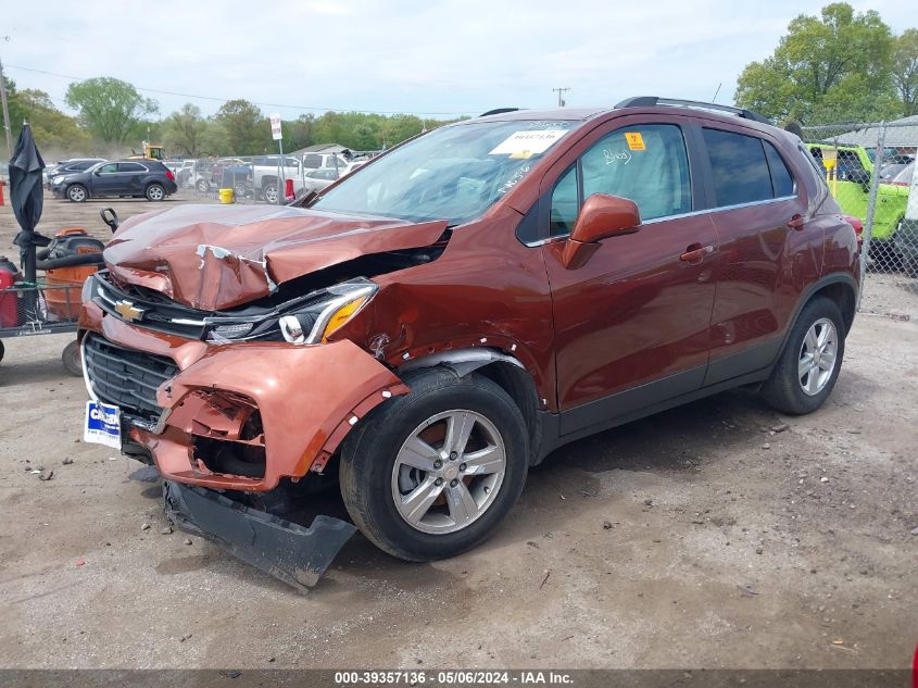 2019 Chevrolet Trax Lt VIN: 3GNCJLSB9KL276510 Lot: 39357136