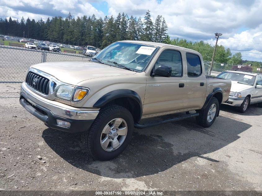 2003 Toyota Tacoma Prerunner V6 VIN: 5TEGN92N63Z243362 Lot: 39357150