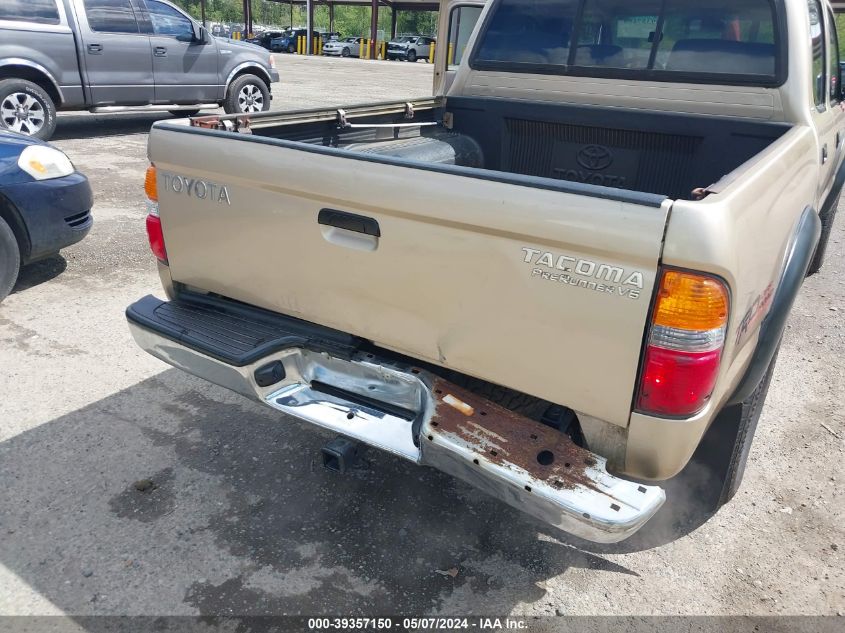 2003 Toyota Tacoma Prerunner V6 VIN: 5TEGN92N63Z243362 Lot: 39357150