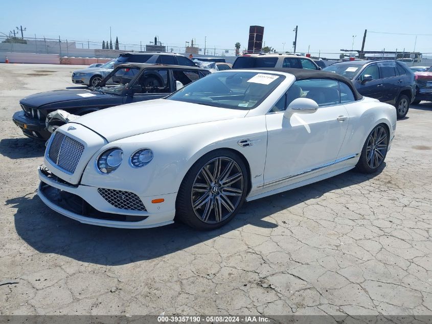 2016 Bentley Continental Gt Speed VIN: SCBGJ3ZA3GC053649 Lot: 39357190