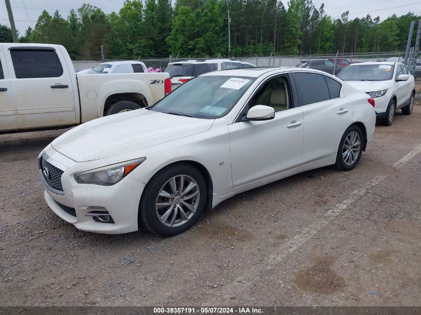 2015 Infiniti Q50 Premium VIN: JN1BV7AP1FM331964 Lot: 39357191