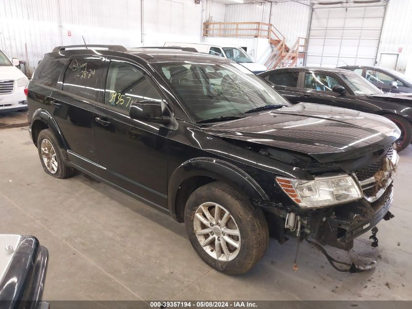 2015 Dodge Journey Sxt VIN: 3C4PDCBG2FT735816 Lot: 39357194