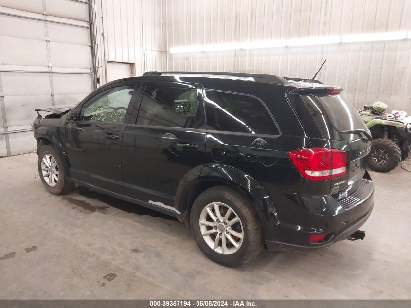 2015 Dodge Journey Sxt VIN: 3C4PDCBG2FT735816 Lot: 39357194