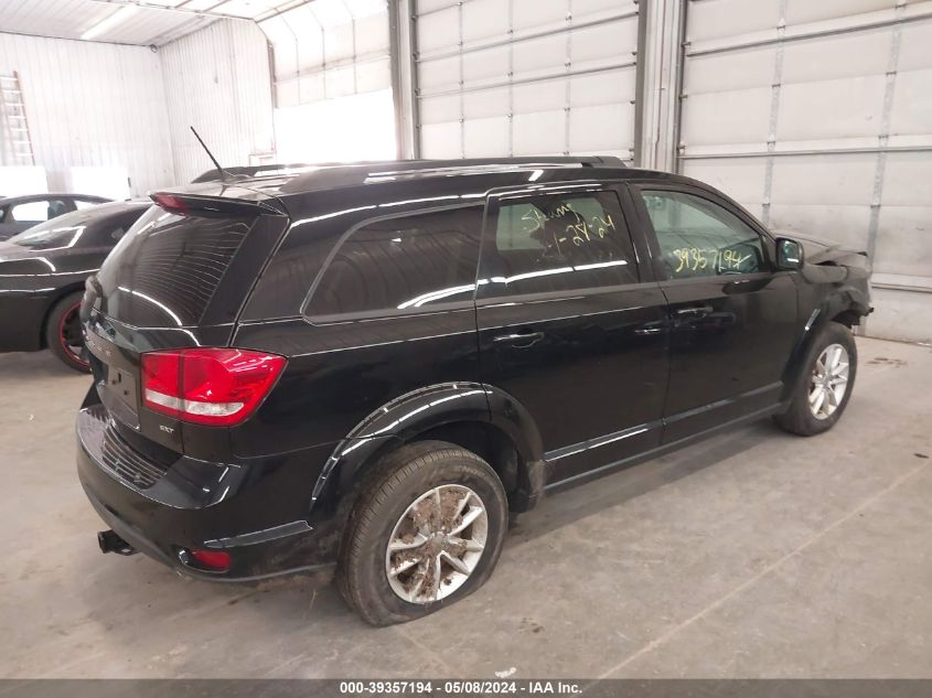 2015 Dodge Journey Sxt VIN: 3C4PDCBG2FT735816 Lot: 39357194