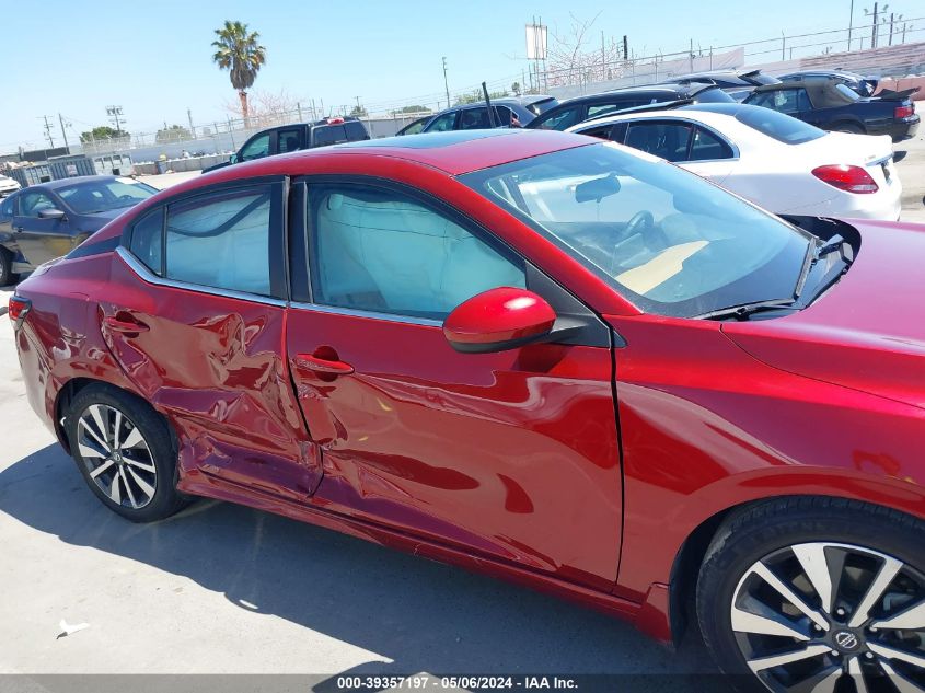 2021 Nissan Sentra Sv Xtronic Cvt VIN: 3N1AB8CVXMY205506 Lot: 39357197