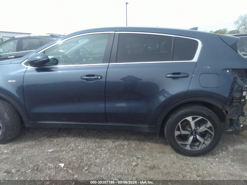 2020 Kia Sportage Lx VIN: KNDPMCAC5L7800043 Lot: 39357198