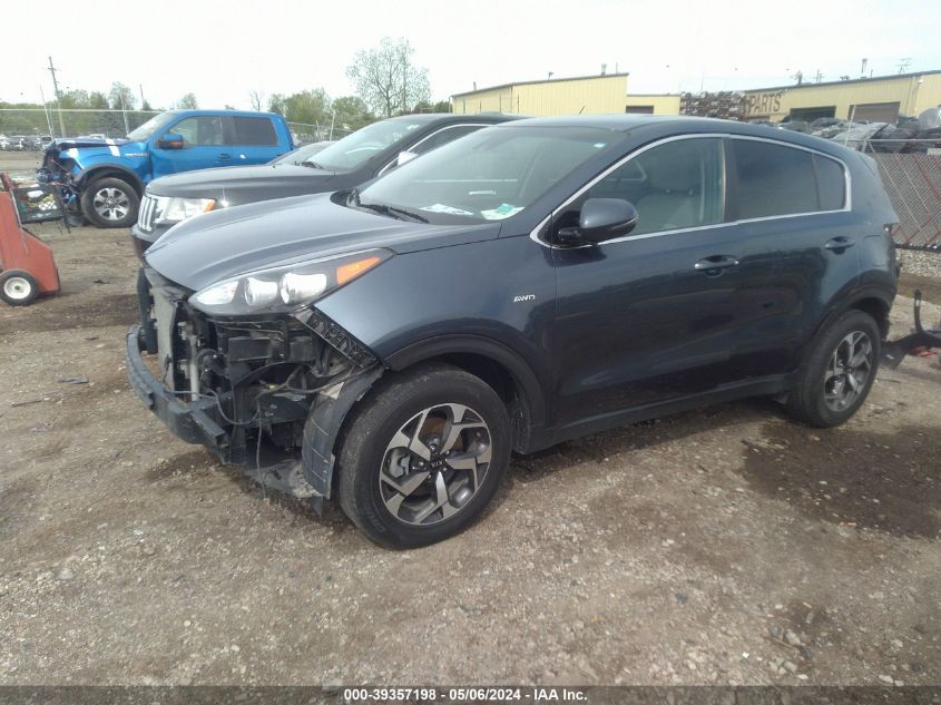 2020 Kia Sportage Lx VIN: KNDPMCAC5L7800043 Lot: 39357198