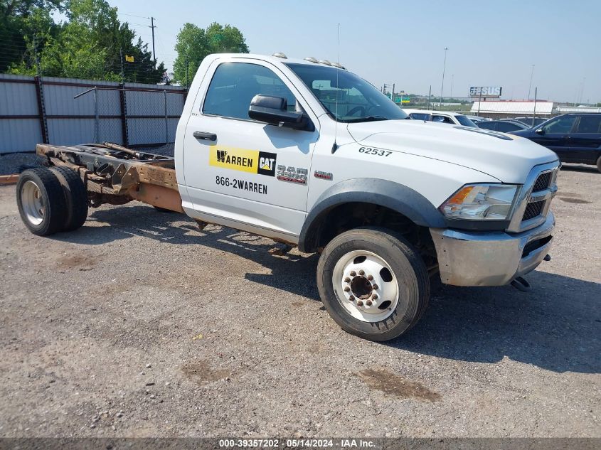 2016 Ram 5500 Chassis Tradesman/Slt VIN: 3C7WRMBJ2GG306980 Lot: 39357202