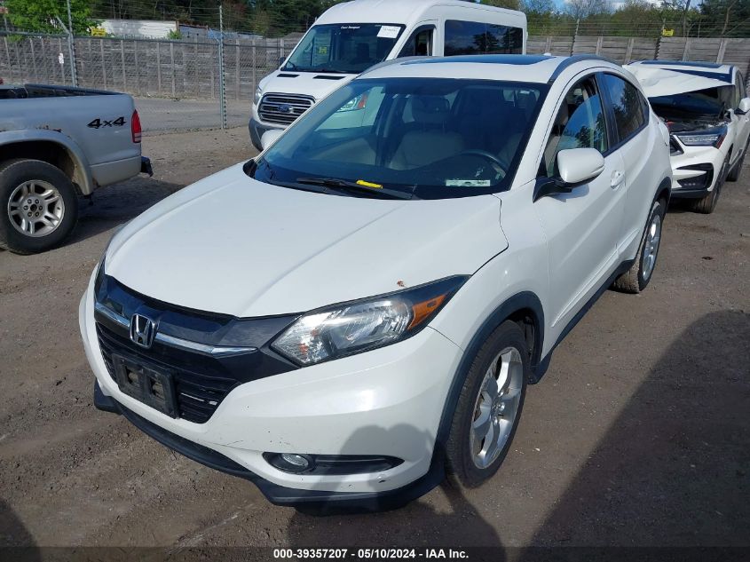 2016 Honda Hr-V Ex-L VIN: 3CZRU6H78GM711821 Lot: 39357207