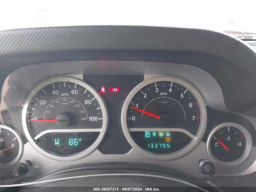 2009 Jeep Wrangler Unlimited Sahara VIN: 1J4GA59139L754147 Lot: 39357213