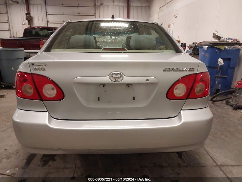 2006 Toyota Corolla Ce/Le/S VIN: 1NXBR32E56Z747132 Lot: 39357221