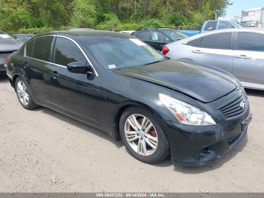 2013 Infiniti G37X VIN: JN1CV6AR4DM769827 Lot: 39357232