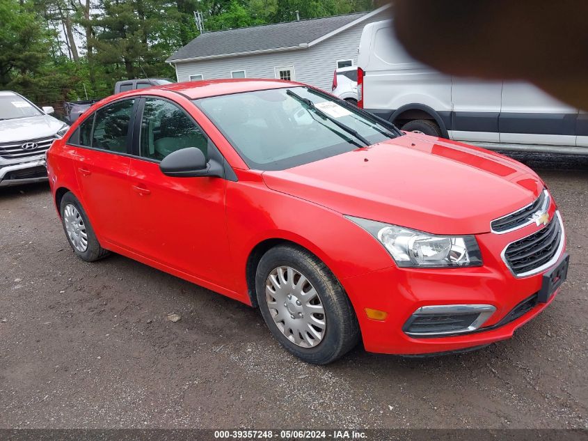 2015 Chevrolet Cruze Ls Auto VIN: 1G1PA5SH8F7269481 Lot: 39357248