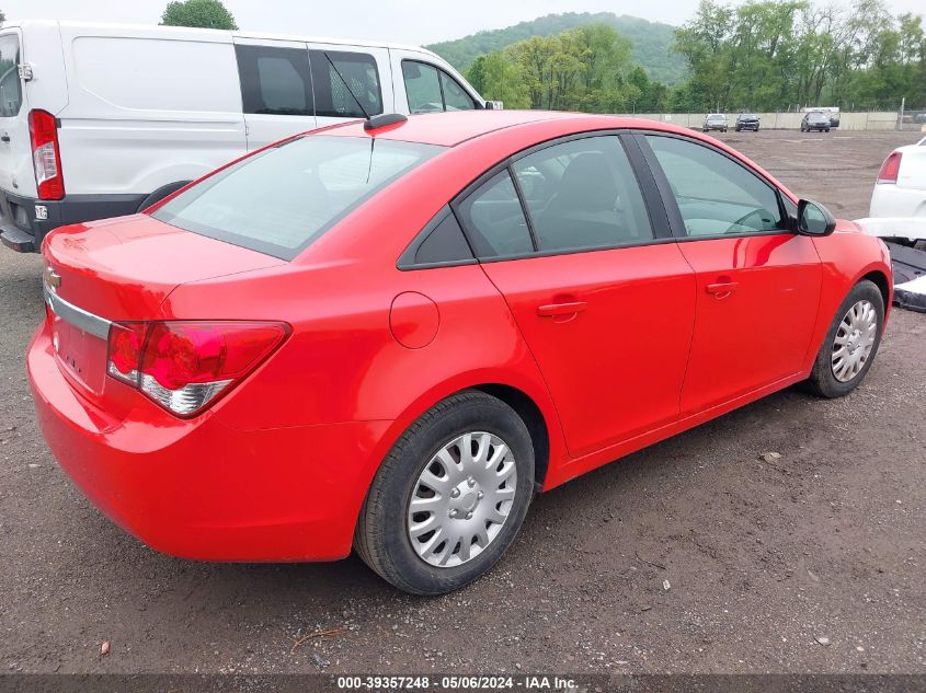 2015 Chevrolet Cruze Ls Auto VIN: 1G1PA5SH8F7269481 Lot: 39357248