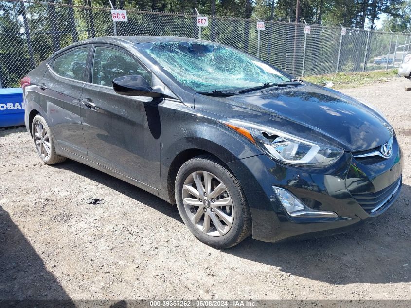 2015 Hyundai Elantra Se VIN: 5NPDH4AE7FH635059 Lot: 39357262