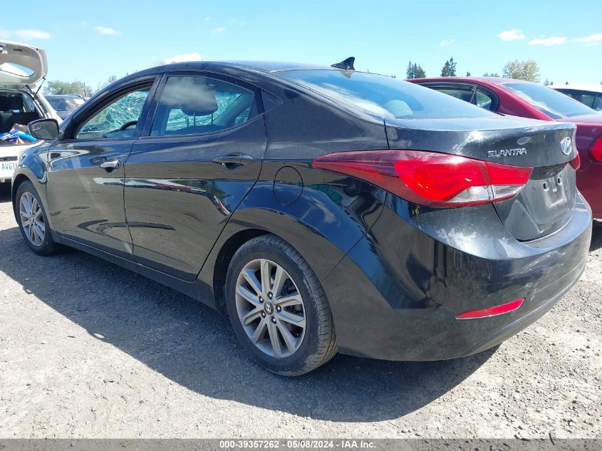 2015 Hyundai Elantra Se VIN: 5NPDH4AE7FH635059 Lot: 39357262