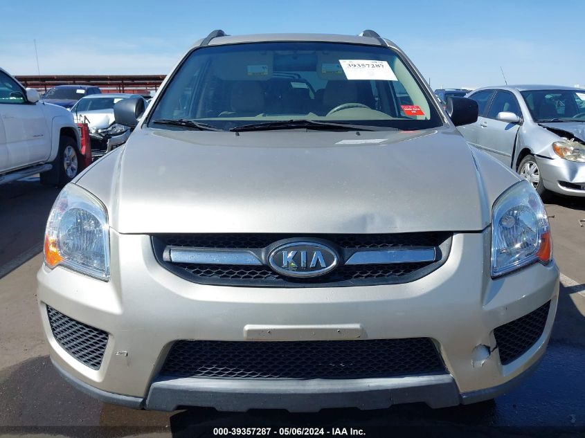 2009 Kia Sportage Lx VIN: KNDJF724997561815 Lot: 39357287