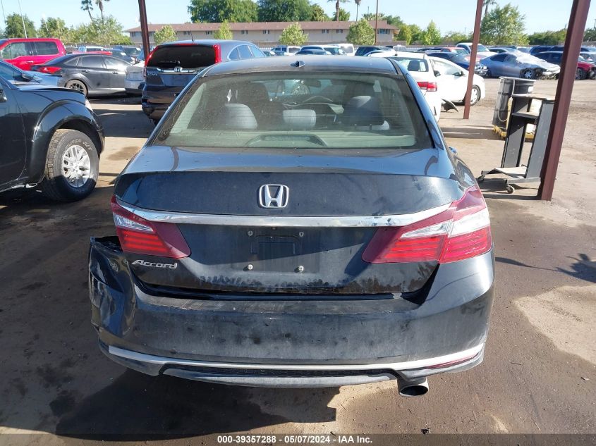 2017 Honda Accord Ex VIN: 1HGCR2F75HA144816 Lot: 39357288