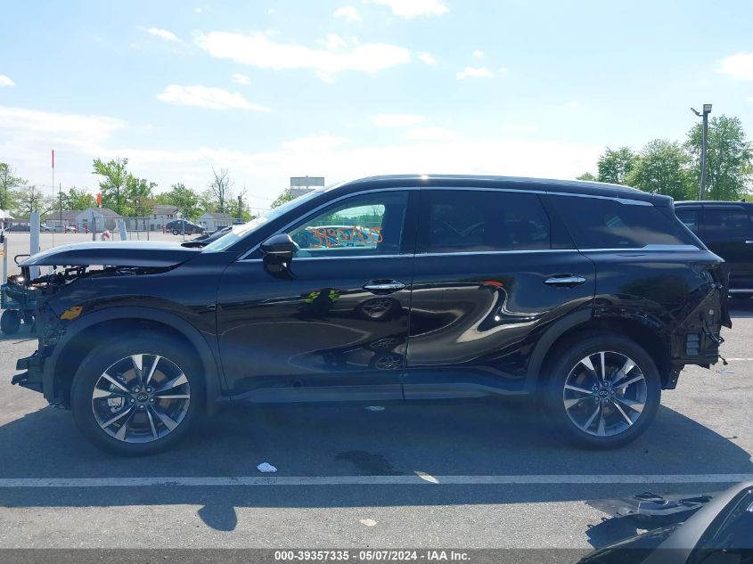 2024 Infiniti Qx60 Luxe Awd VIN: 5N1DL1FS4RC347748 Lot: 39357335