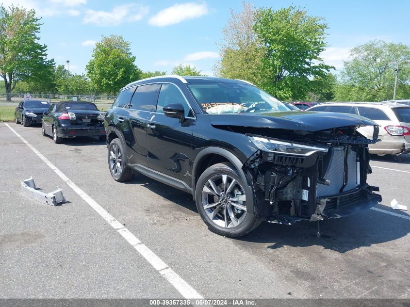 2024 Infiniti Qx60 Luxe Awd VIN: 5N1DL1FS4RC347748 Lot: 39357335