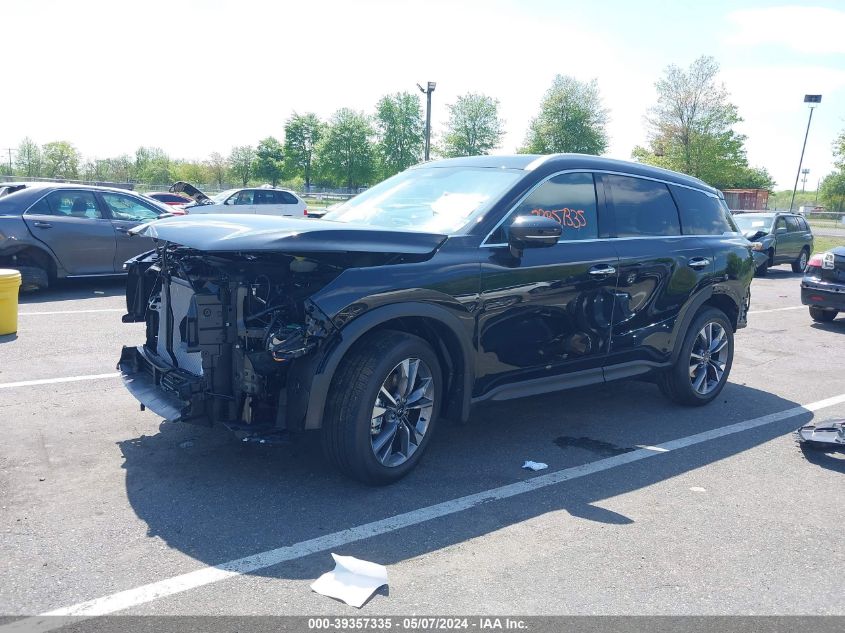 2024 Infiniti Qx60 Luxe Awd VIN: 5N1DL1FS4RC347748 Lot: 39357335