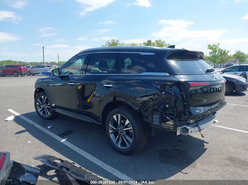 2024 Infiniti Qx60 Luxe Awd VIN: 5N1DL1FS4RC347748 Lot: 39357335