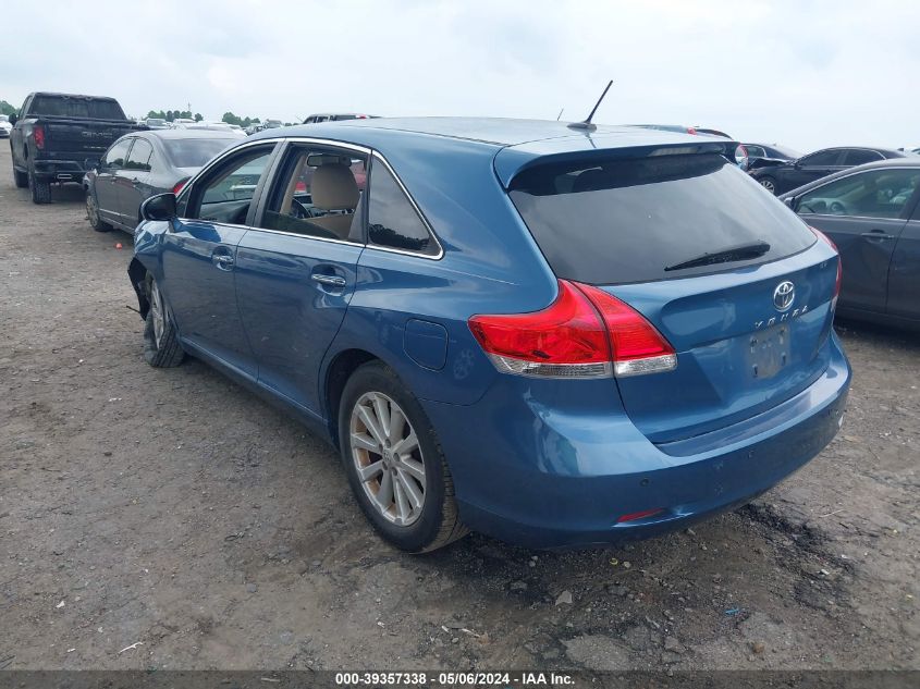 2011 Toyota Venza VIN: 4T3ZA3BB8BU049109 Lot: 39357338