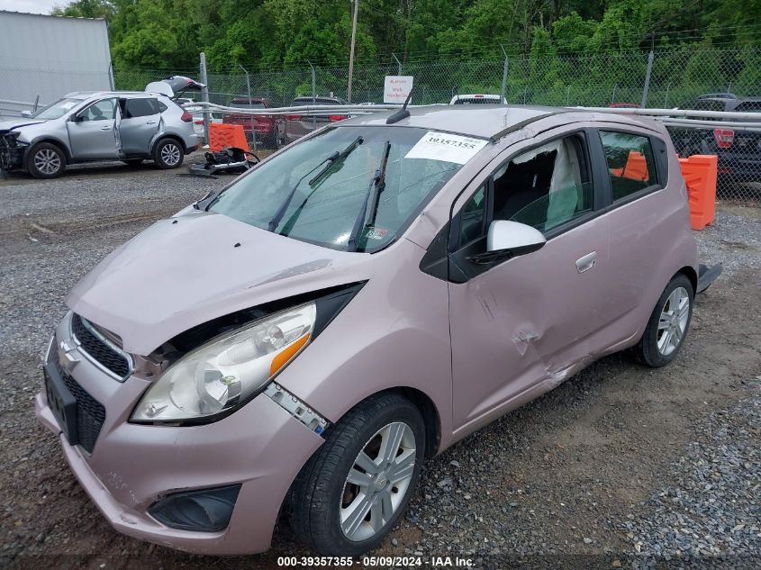 2013 Chevrolet Spark Ls Auto VIN: KL8CB6S97DC530016 Lot: 39357355