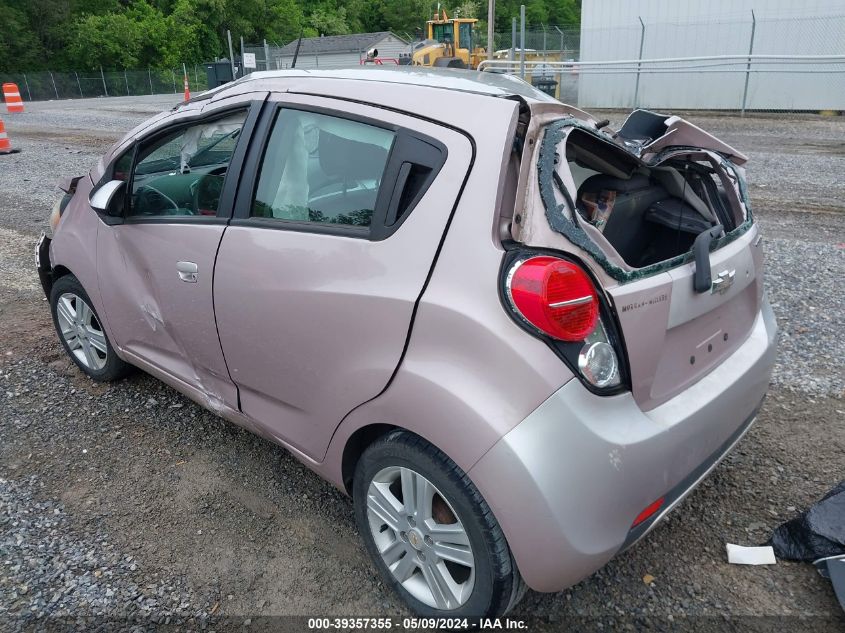 2013 Chevrolet Spark Ls Auto VIN: KL8CB6S97DC530016 Lot: 39357355