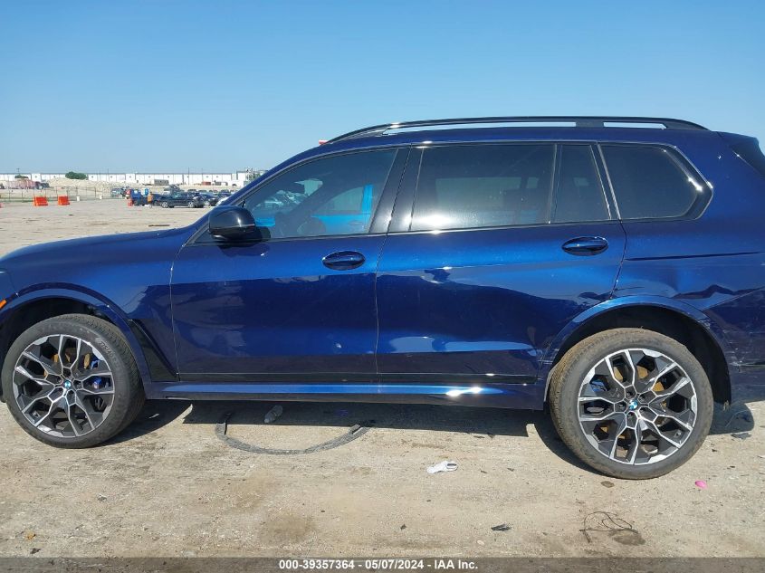 2023 BMW X7 M60I VIN: 5UX33EM04P9R30645 Lot: 54190834