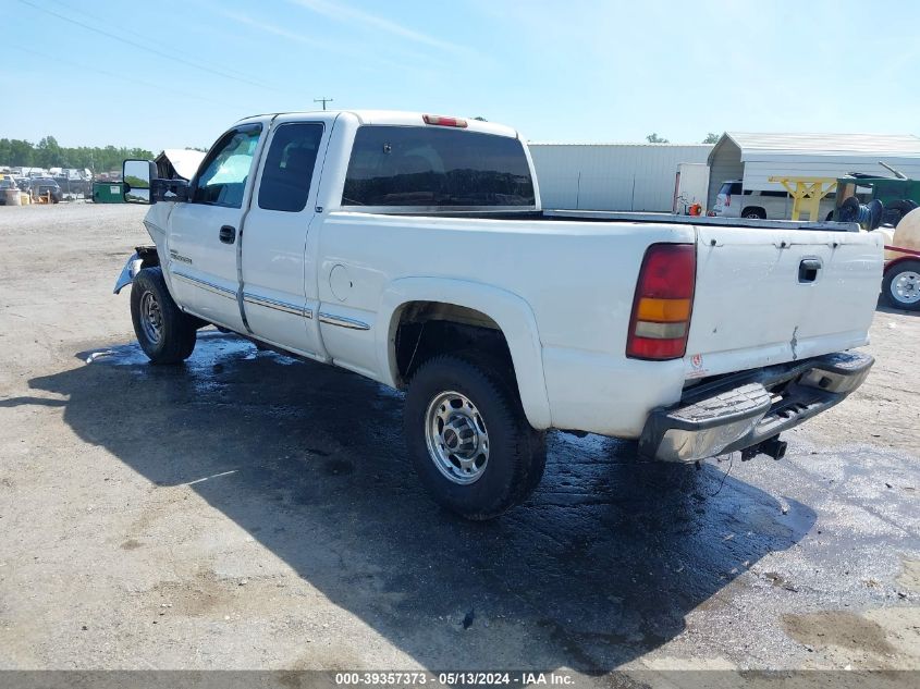 2001 GMC Sierra 2500Hd Sle VIN: 1GTHK291X1E291227 Lot: 39357373