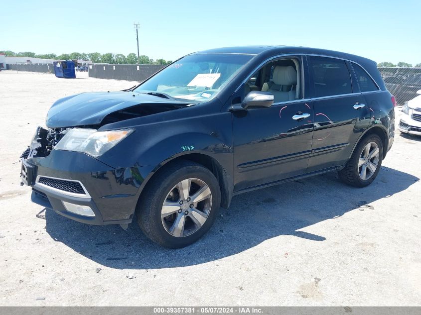 2013 Acura Mdx Technology Package VIN: 2HNYD2H30DH502066 Lot: 39357381