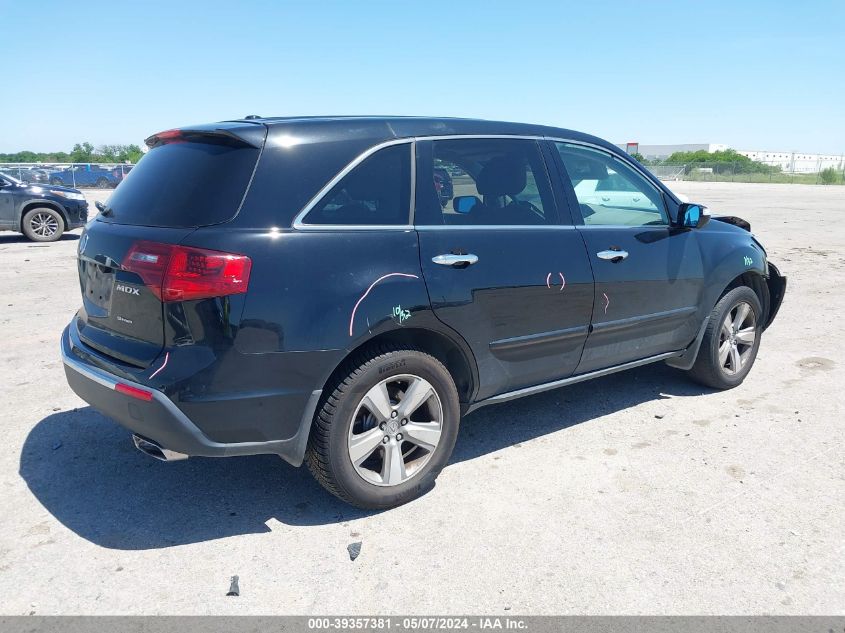 2013 Acura Mdx Technology Package VIN: 2HNYD2H30DH502066 Lot: 39357381