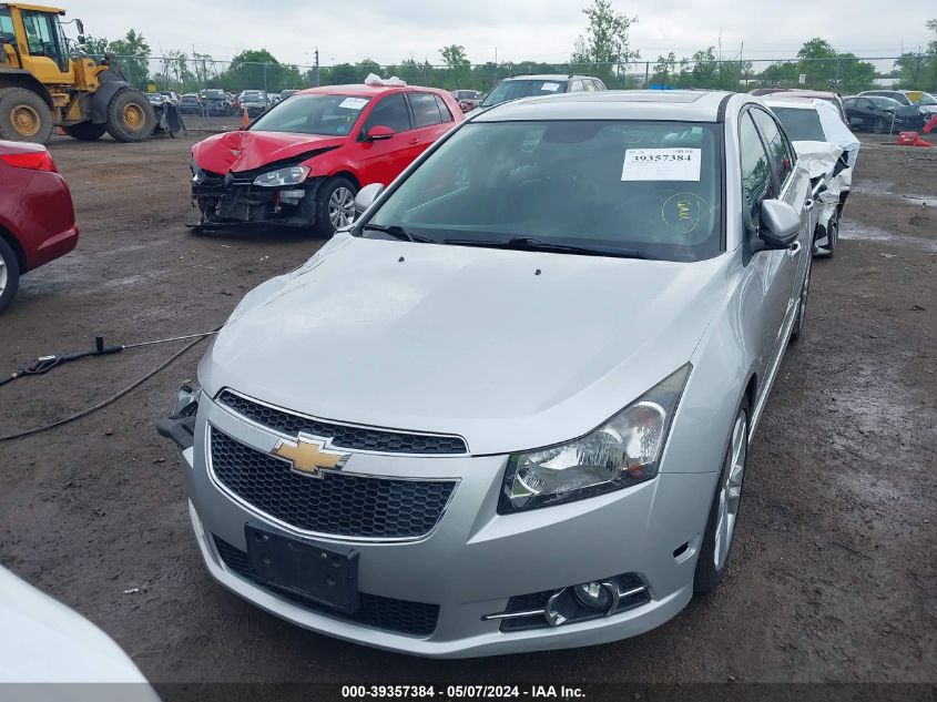 2014 Chevrolet Cruze Ltz VIN: 1G1PG5SB7E7433988 Lot: 39357384