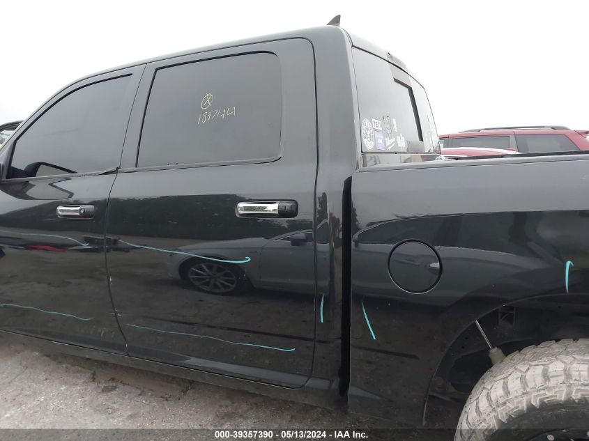 2016 Ram 1500 Lone Star VIN: 1C6RR6LT9GS189744 Lot: 39357390