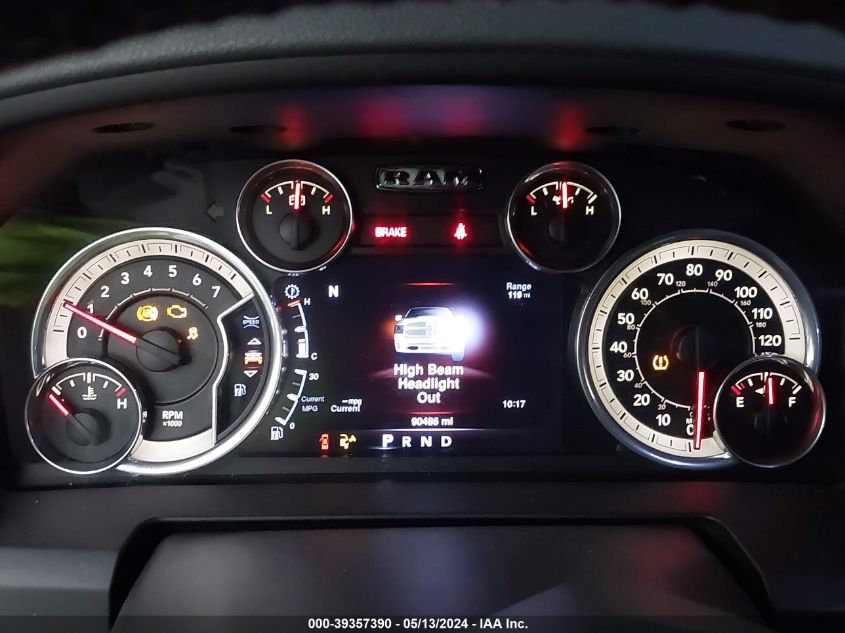 2016 Ram 1500 Lone Star VIN: 1C6RR6LT9GS189744 Lot: 39357390