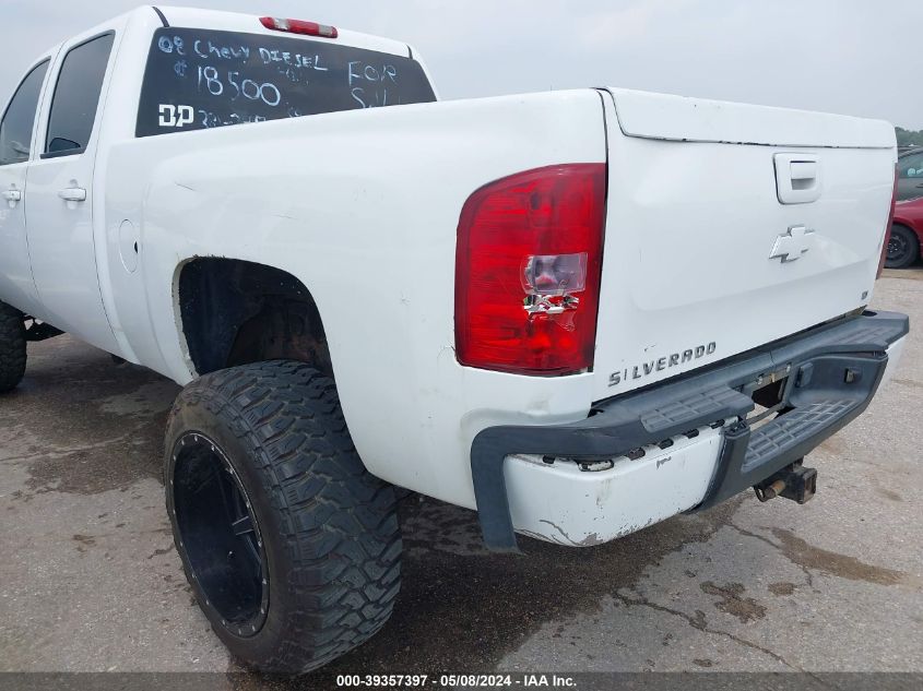 2008 Chevrolet Silverado 2500Hd Lt1 VIN: 1GCHK23698F205768 Lot: 39357397