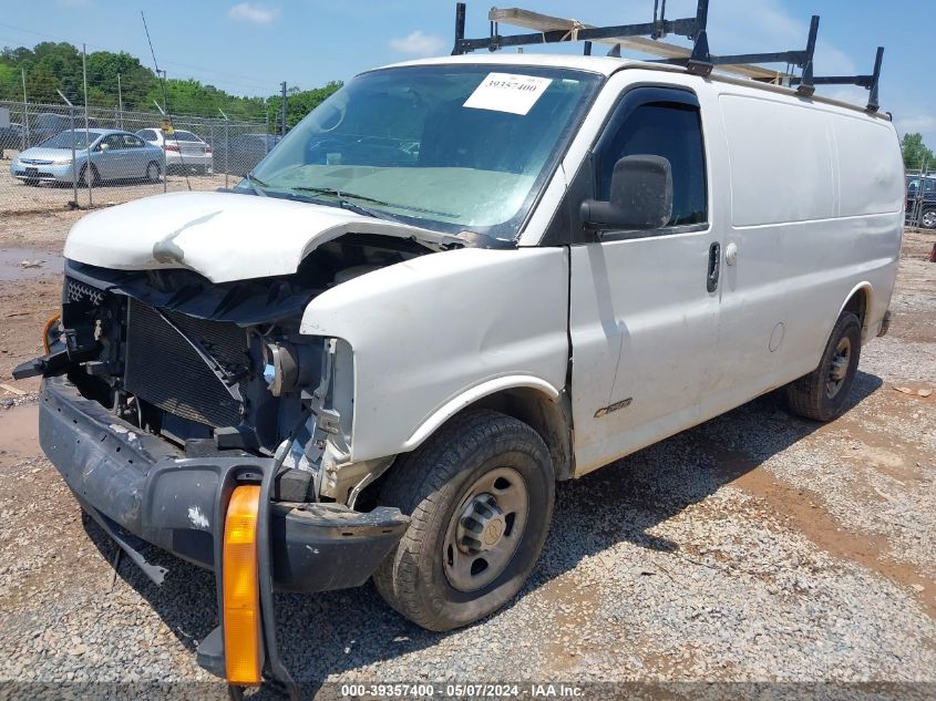 2006 Chevrolet Express Work Van VIN: 1GCGG25V561175051 Lot: 39357400