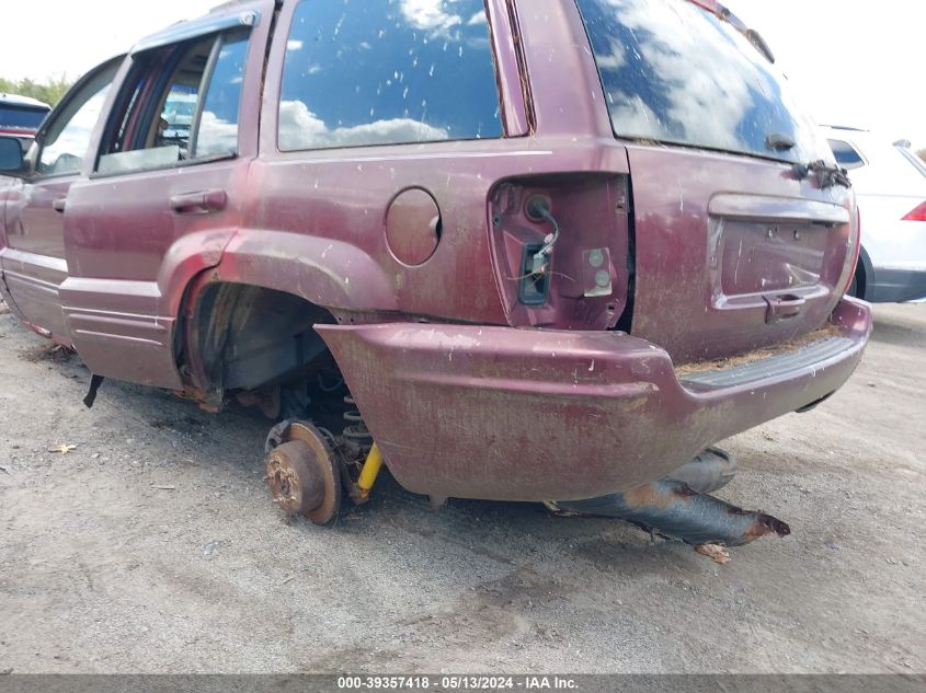 2000 Jeep Grand Cherokee Limited VIN: 1J4GW58N8YC110762 Lot: 39357418