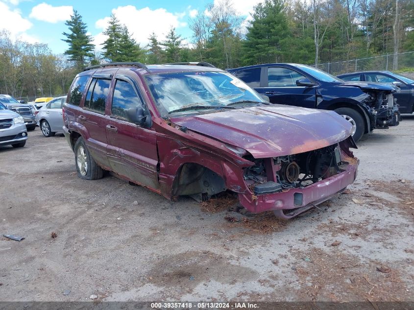 2000 Jeep Grand Cherokee Limited VIN: 1J4GW58N8YC110762 Lot: 39357418