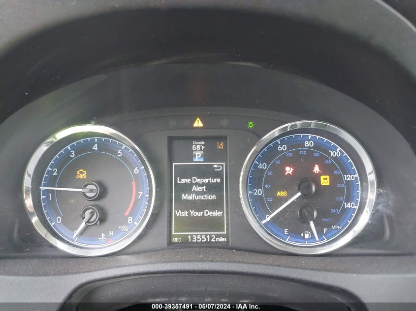 2018 TOYOTA COROLLA L/LE/SE/XLE/XSE - 2T1BURHE8JC083055