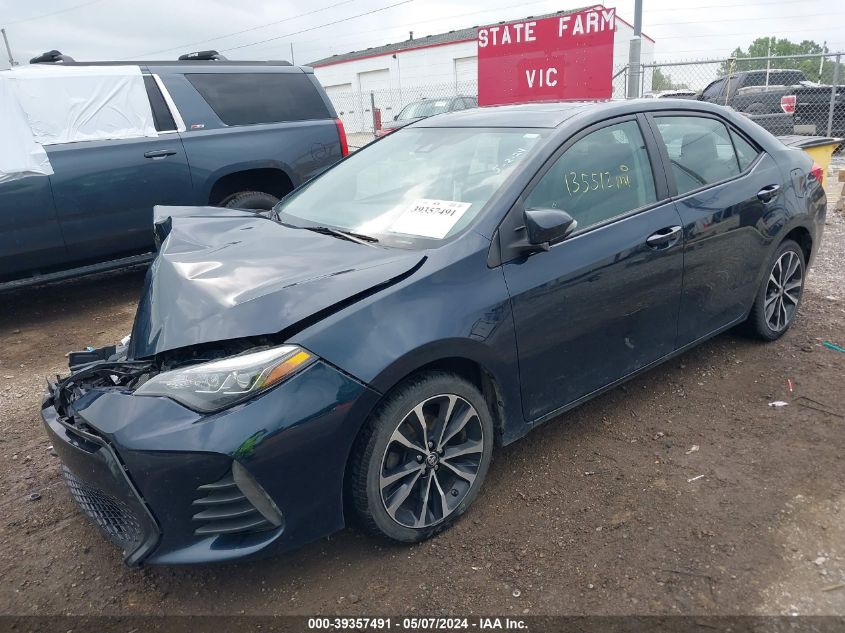 2018 Toyota Corolla L/Le/Se/Xle/Xse VIN: 2T1BURHE8JC083055 Lot: 39357491